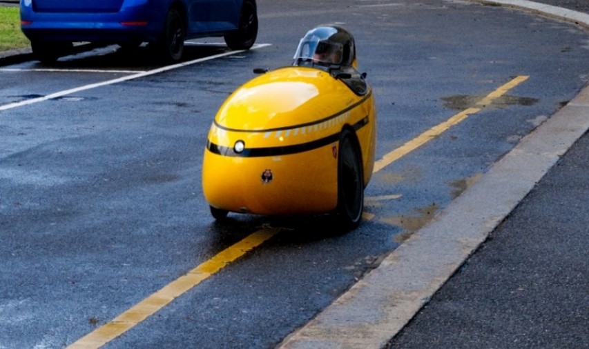 Lorenzetti in seinem Liegevelo; Foto: Melinda Widler